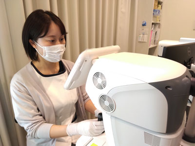 眼軸長測定・角膜検査
